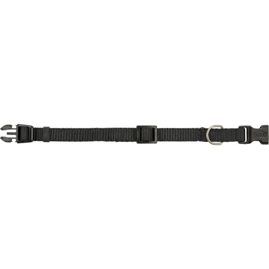 Trixie zgardă Premium neagră pentru câini, XS-S, 22-35 cm/10 mm